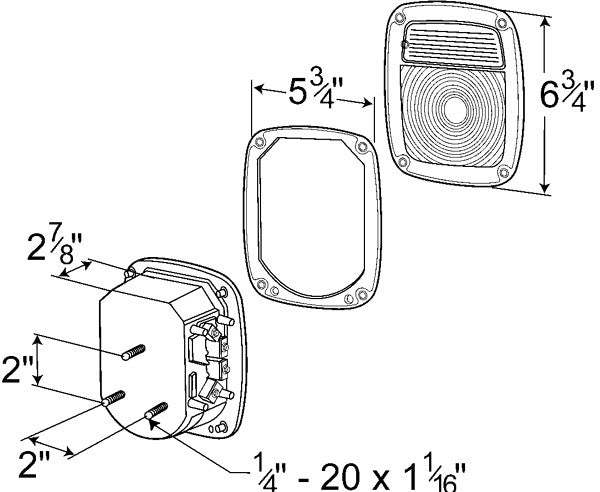 Grote Tail Light 50912