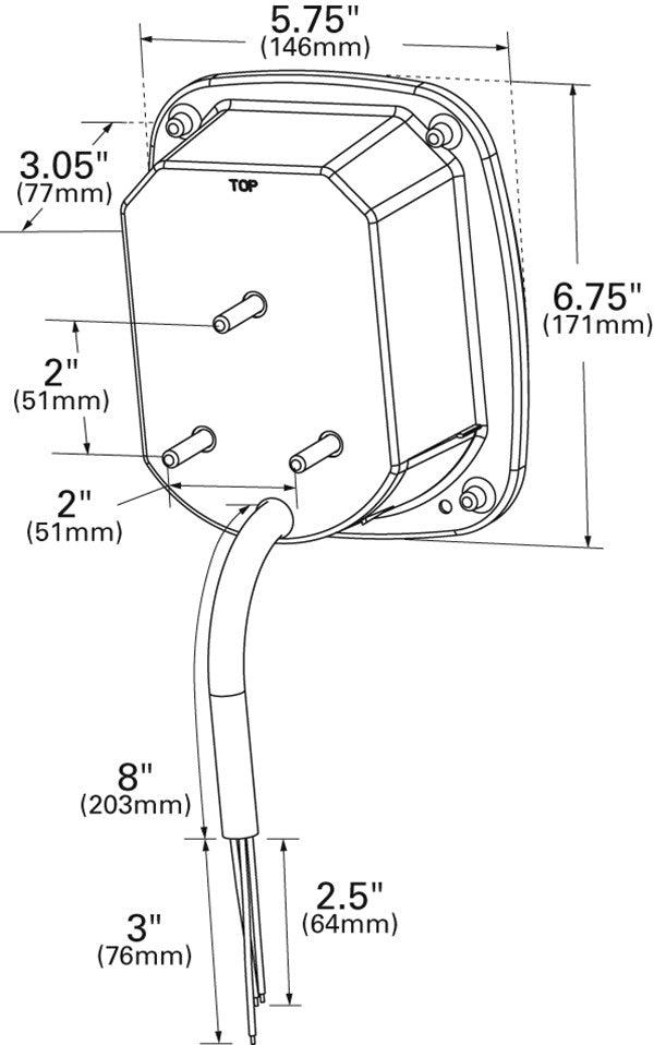 Grote Tail Light 50920
