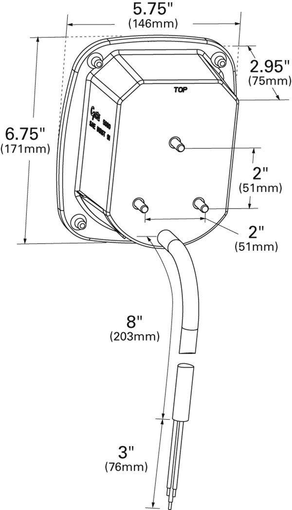 Grote Tail Light 50972