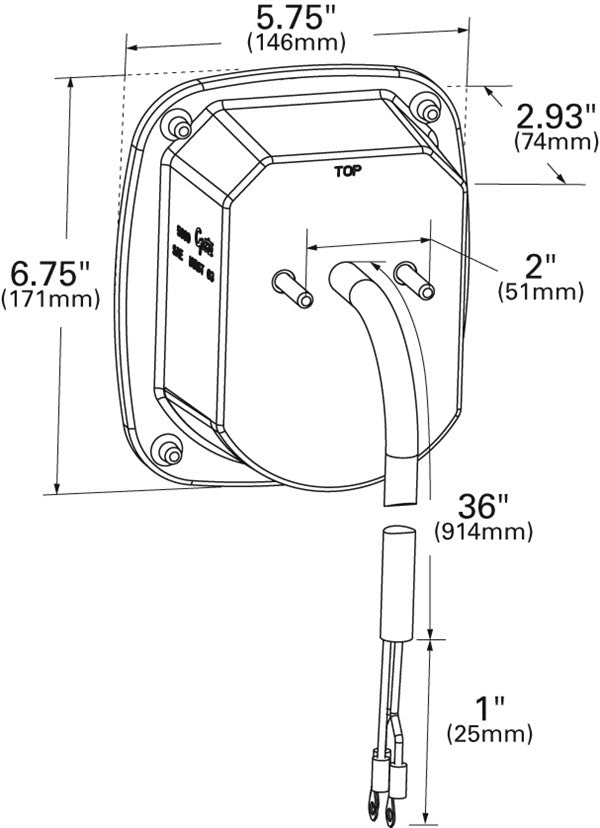 Grote Tail Light 50992