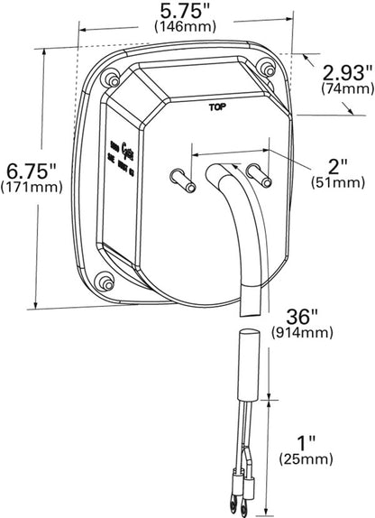 Grote Tail Light 50992