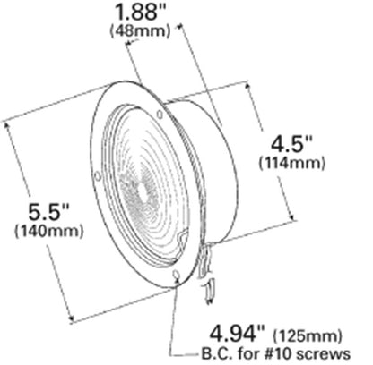 Grote Tail Light 52522