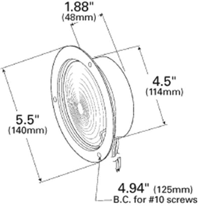 Grote Tail Light 52522