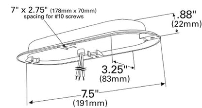 Grote Tail Light 52592-5