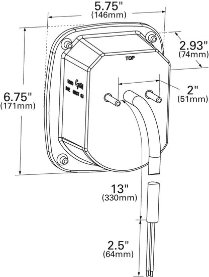 Grote Tail Light 52602