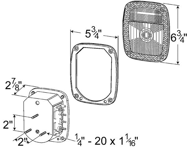 Grote Tail Light 52912