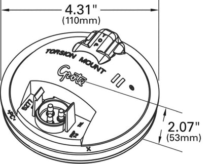 Grote Tail Light 53102