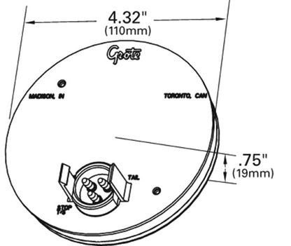 Grote Tail Light 53312