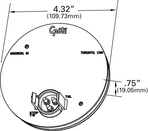 Grote Turn Signal Light 53313