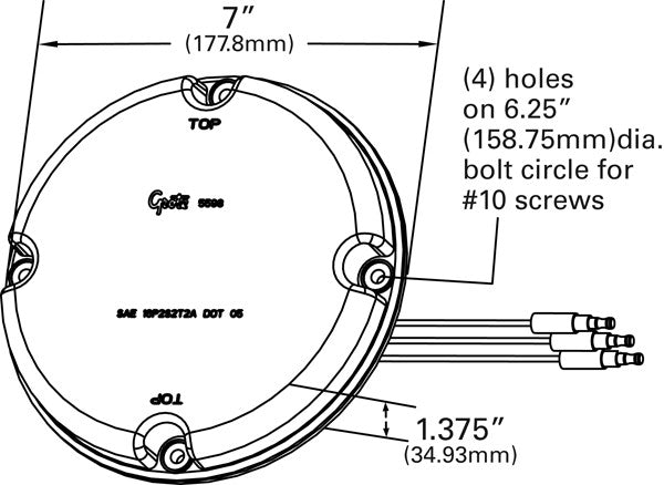 Grote Tail Light 53422