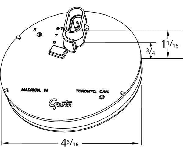 Grote Tail Light 53552