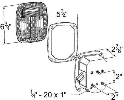 Grote Tail Light 53792
