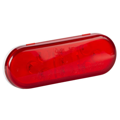 Grote SuperNova® 9-Diode Oval LED Stop Tail Turn Lights, Hard Shell Connector, Red 54142