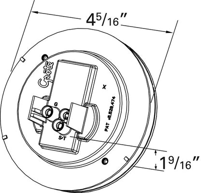 Grote Side Marker Light 54343