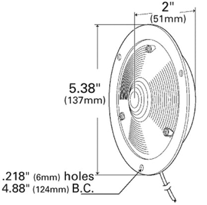 Grote Auxiliary Light 60311