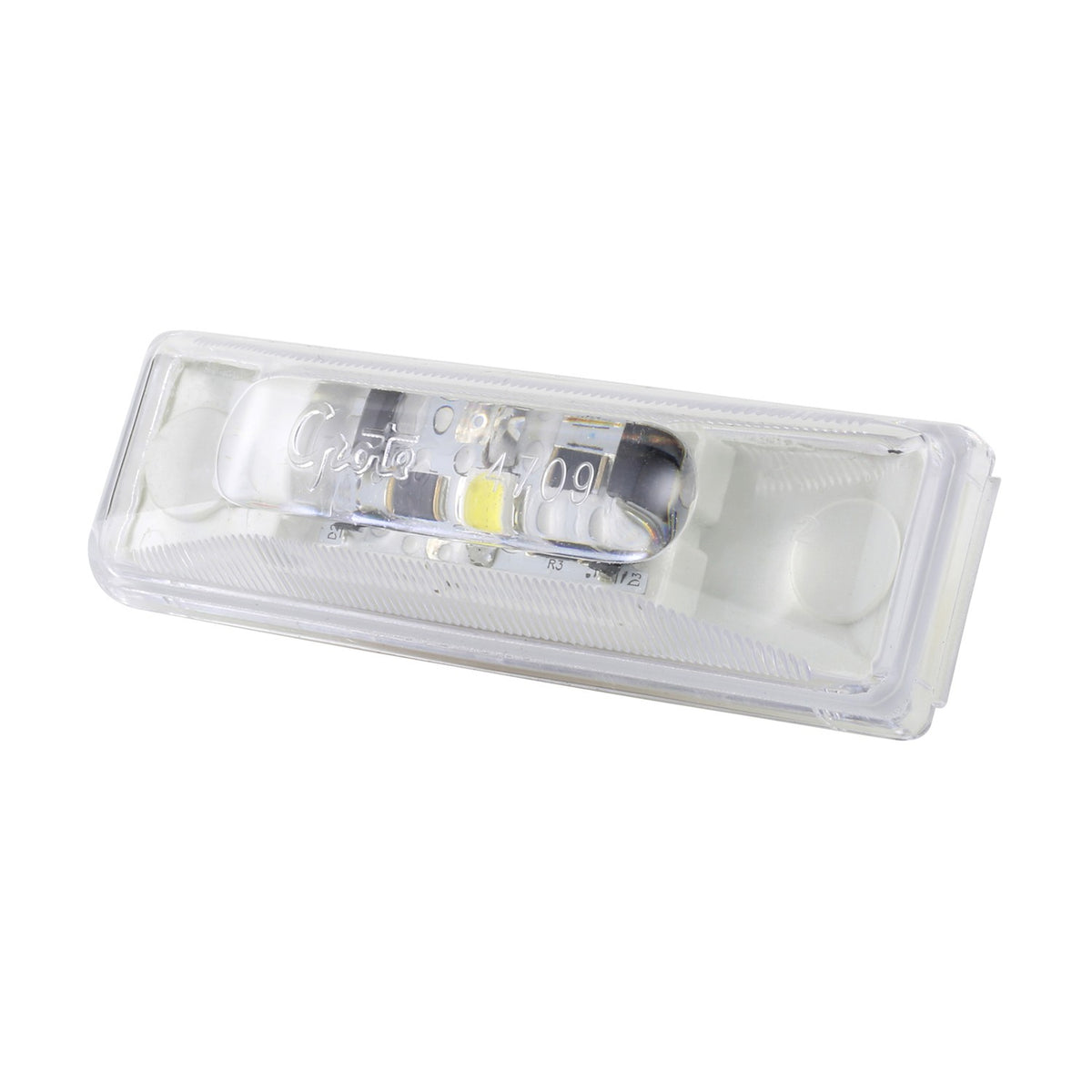 Grote Rectangular Utility Light, LED, Clear 60411