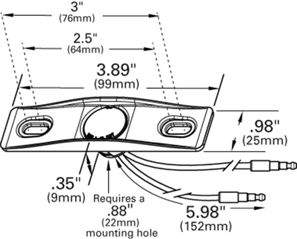 Grote License Plate Light 60661