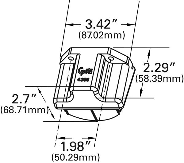 Grote License Plate Light 60681