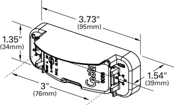 Grote License Plate Light 60691