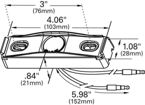 Grote License Plate Light 60711