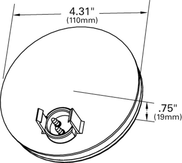 Grote Back Up Light Assembly 62401