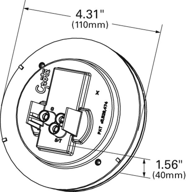Grote Back Up Light Assembly 62691