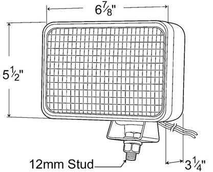 Grote Vehicle-Mounted Work Light 63181-5