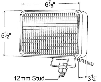 Grote Vehicle-Mounted Work Light 63251-5