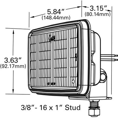 Grote Vehicle-Mounted Work Light 63611