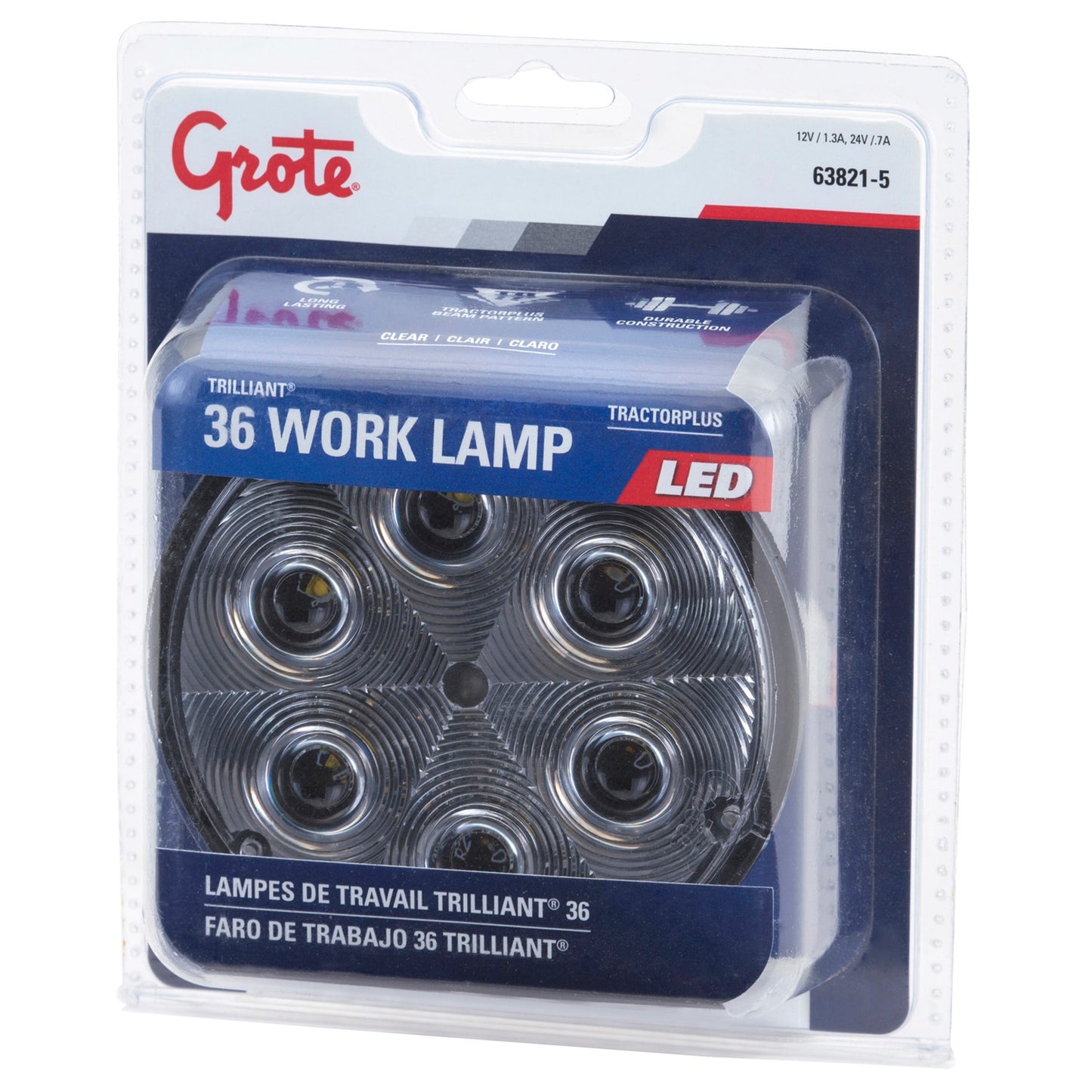 Grote Vehicle-Mounted Work Light 63821-5