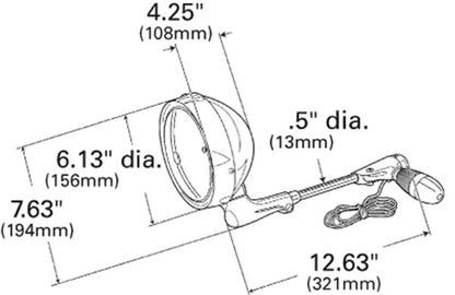 Grote Vehicle-Mounted Work Light 63921