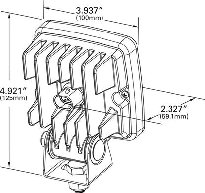 Grote Vehicle-Mounted Work Light 63981-5
