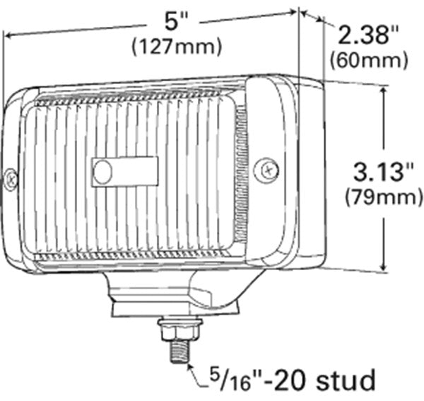 Grote Vehicle-Mounted Work Light 64061-5