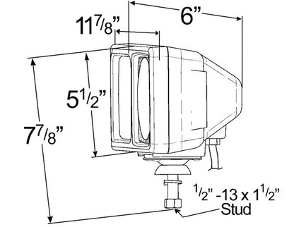 Grote Headlight Set 64261-4