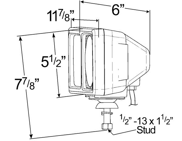 Grote Headlight Set 64261-4