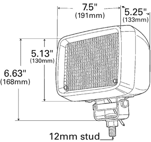 Grote Vehicle-Mounted Work Light 64891