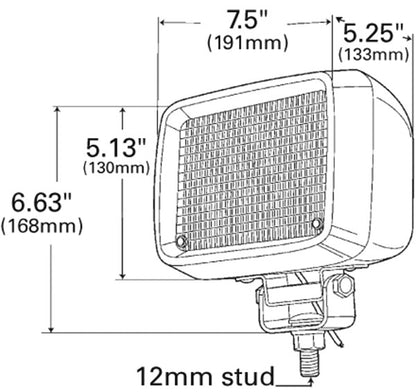 Grote Vehicle-Mounted Work Light 64891