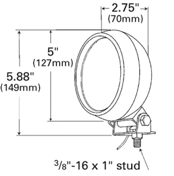 Grote Vehicle-Mounted Work Light 64930