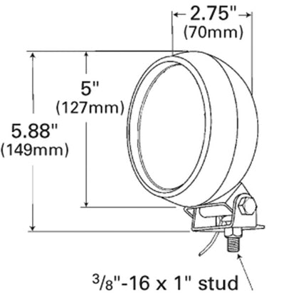 Grote Vehicle-Mounted Work Light 64930