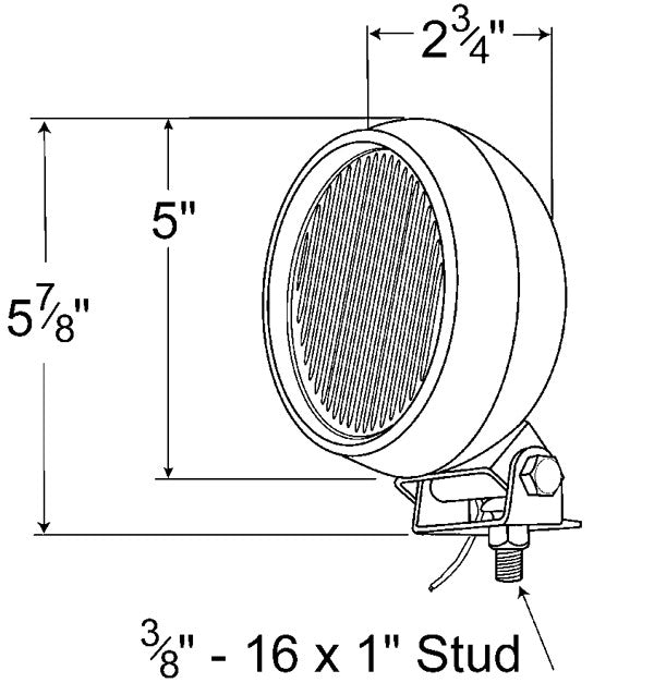 Grote Vehicle-Mounted Work Light 64931-5