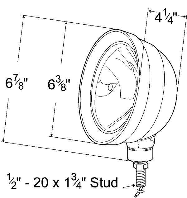 Grote Vehicle-Mounted Work Light 64941
