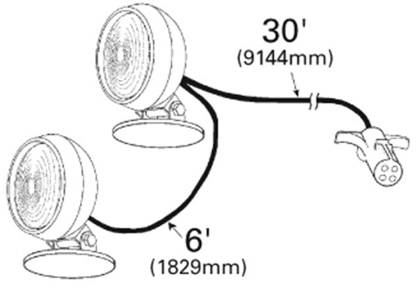 Grote Trailer Light 65402-4