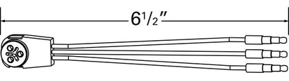 Grote Parking / Turn Signal / Stop Light Connector 66816