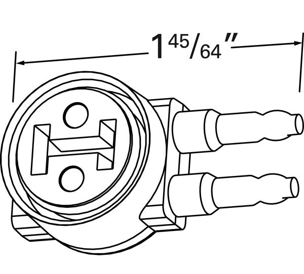 Grote Parking / Turn Signal / Stop Light Connector 67071