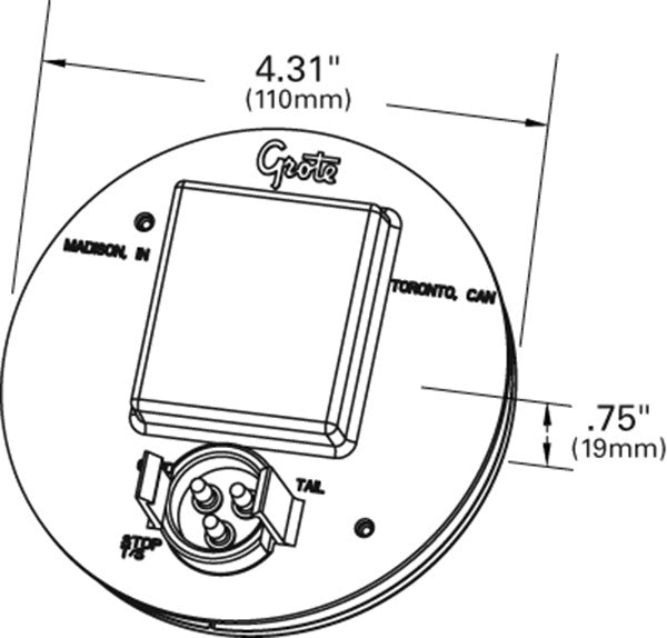 Grote Strobe Light Kit 77353