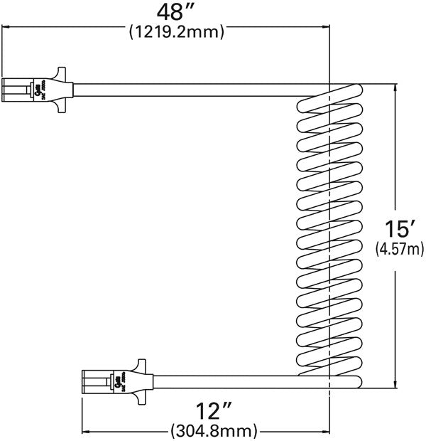 Grote Coiled Cable 87170