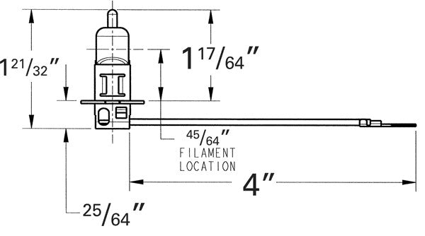 Grote Headlight Bulb 91051