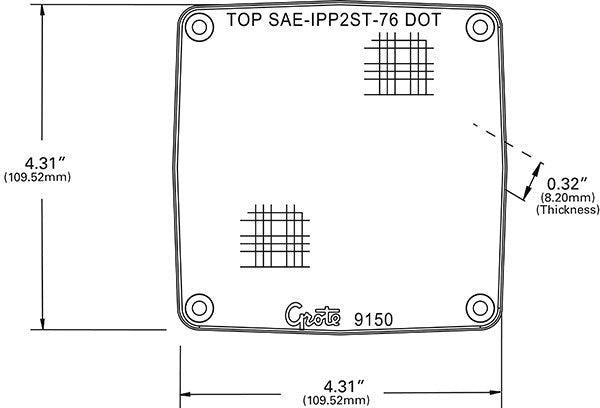 Grote Turn Signal Light Lens 91503