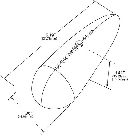 Grote Side Marker Light Lens 91683