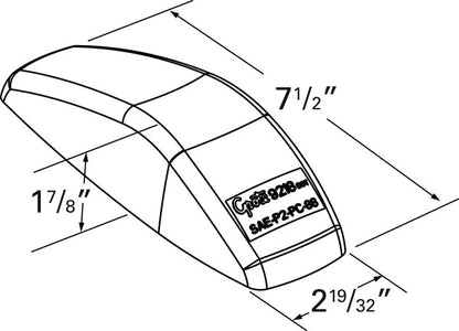Grote Side Marker Light Lens 92183
